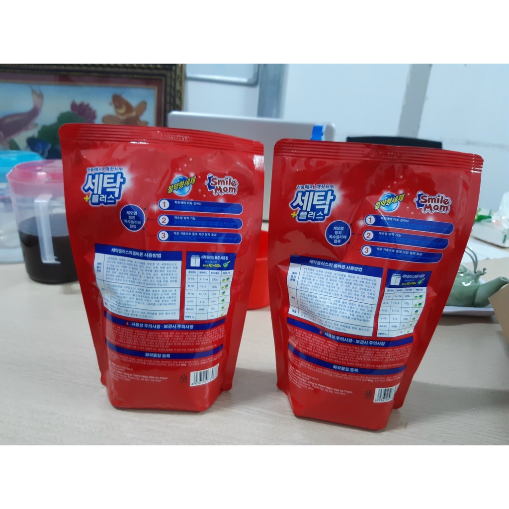 Bột giặt Sandokkaebi♥️FREESHIP♥️ 800g -Tẩy mạnh gấp đôi ariel , omo