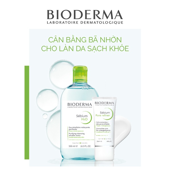 [NHẬP KHẨU] Nước tẩy trang BIODERMA 500ml - Dành cho da dầu, da mụn