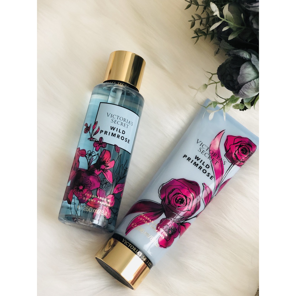 Xịt Toàn Thân Victoria's Secret 💖𝑭𝒓𝒆𝒆𝒔𝒉𝒊𝒑💖 Xịt Thơm Body Wild Primrose ❤ Body Mist 250ml - Xịt BODY MIST
