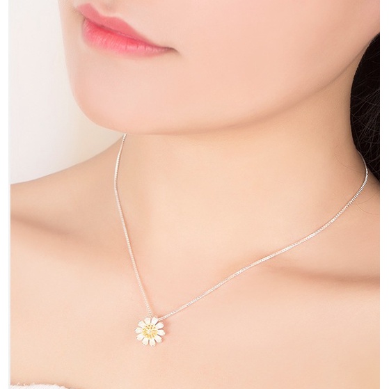 Dây chuyền bạc 925 trang trí mặt đính đá kim cương và ngọc trai nhân tạo 36 kiểu dáng dành cho nữ