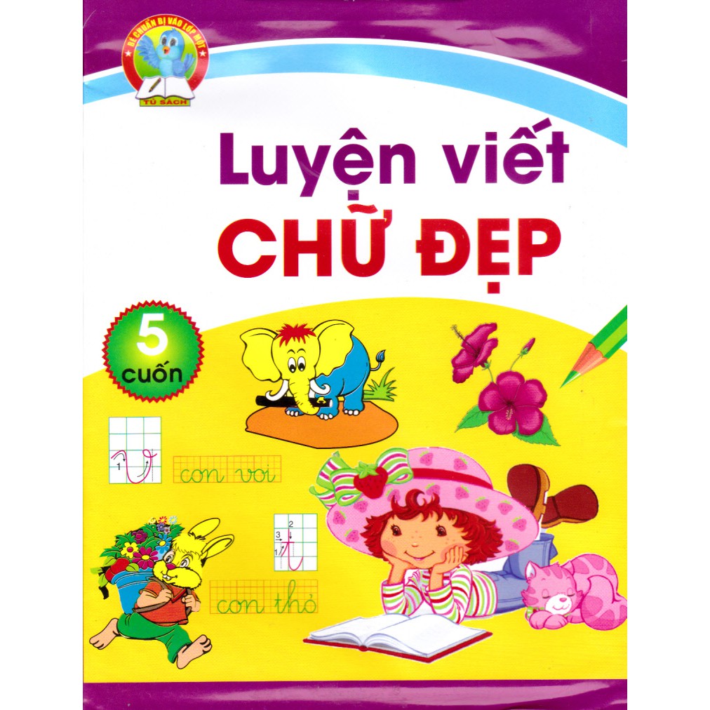 Sách - Luyện viết chữ đẹp (Trọn bộ 5 cuốn)