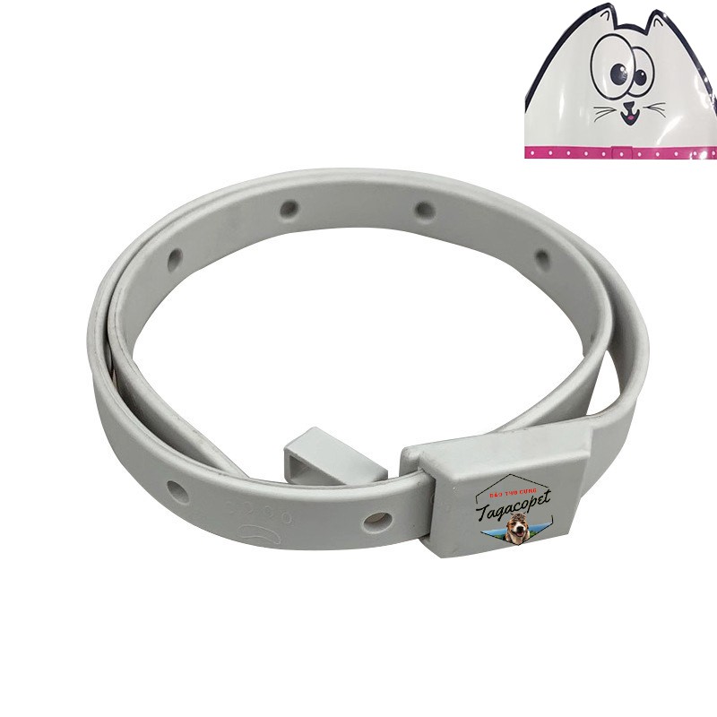 VÒNG CỔ TRỊ VE RẬN CHO MÈO
