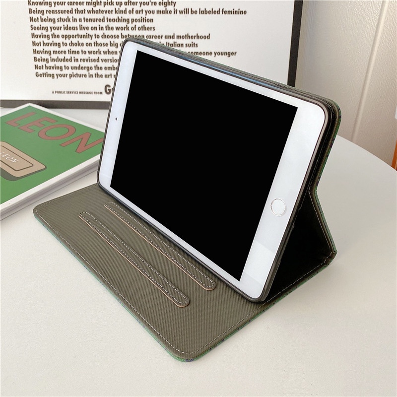 Ốp Máy Tính Bảng Có Giá Đỡ Cho iPad Mini 1 2 3 4 5 6 Air Pro 9.7 5th/6th/7th/8th/9th Gen 10.2 10.5 11.0 Air 4 10.9 2020 10.2 2019 2021 2017 2018