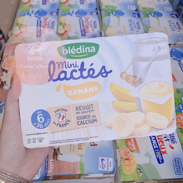 ( Hàng Air) Sữa chua nguội Bledina date 12/2020
