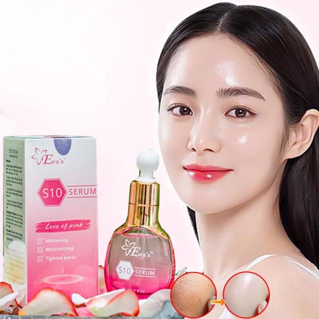 Huyết thanh tươi S10 (serum trắng da) - Trắng da, xóa thâm nám, tàn nhang, mụn ẩn, căng bóng da, phục hồi da mỏng yếu