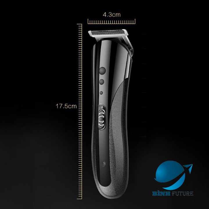 Tông Đơ Keimei 1407, Máy Cạo Râu, Cắt  Tóc, Tỉa Lông Mũi Đa Dụng Tiện Lợi