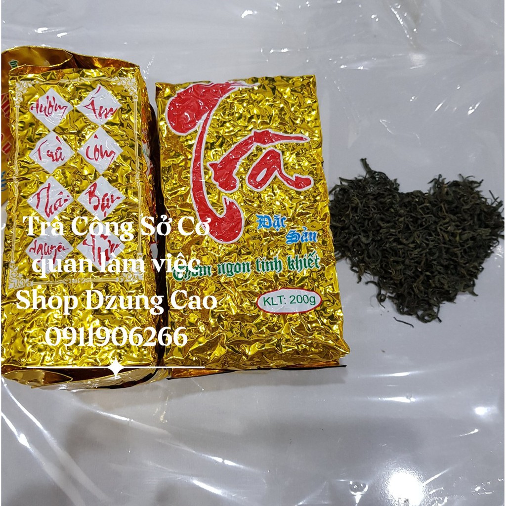 TRÀ CÔNG SỞ trà mạn chè Thái Nguyên trà được ưa dùng tại các công ty nhà xưởng trà chốn văn phòng cơ quan làm việc