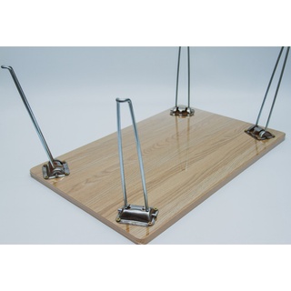 BÀN GỖ CHÂN XẾP GỌN (bàn gấp) vân gỗ size 30x50