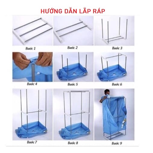 Máy sấy quần áo/ tủ sấy quần áo Nineshield Kb-006 Nội Địa Trung bảo hành 6 tháng