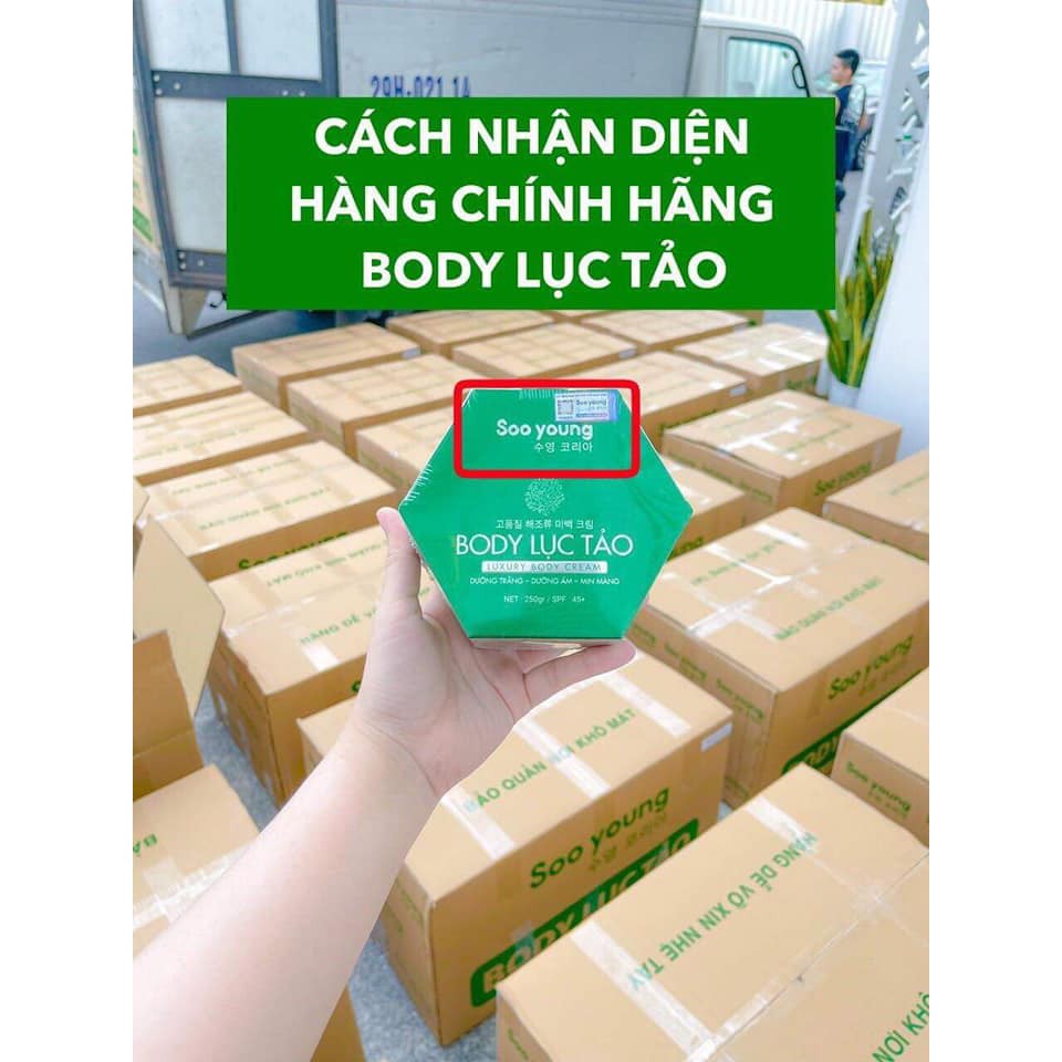 [Chính hãng] Kem Body Lục Tảo Soo Young | BigBuy360 - bigbuy360.vn