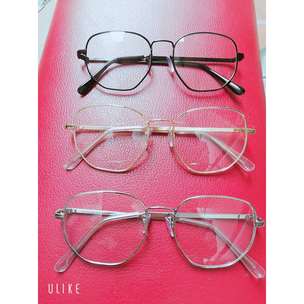 kính Ulzzang không độ đa giác siêu đẹp ba màu (5256) | BigBuy360 - bigbuy360.vn
