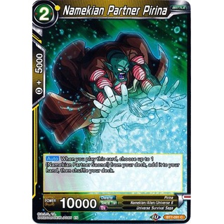 Thẻ bài Dragonball - TCG - Namekian Partner Pirina / BT7-091'