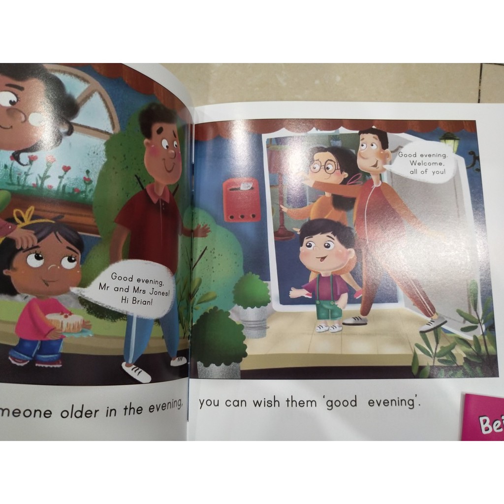 Sách - Combo 8 cuốn Bwing polite ( giỏi tiếng anh - vui ứng xử )