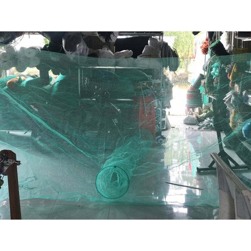 Dớn Đại đặc cá,tép,tôm,lươn,rắn,...mắt lưới 3li/4li, 3 hom bắt,tổng chiều dài 4,5m(Dớn 2,7m + Cánh mỗ