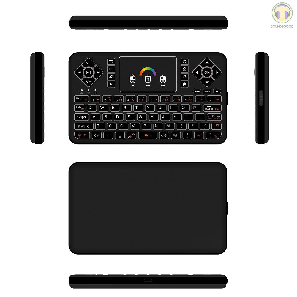 Combo Bàn Phím + Chuột Không Dây Sg Q9 2.4g Rf Cho Điện Thoại Thông Minh Android Tv Box Smart Tv Htpc Tablet Pc