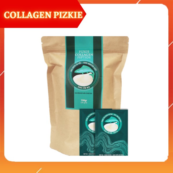 [MẪU MỚI] Collagen Cá Hồi Pizkie - Bí Quyết Trẻ Hóa Làn Da