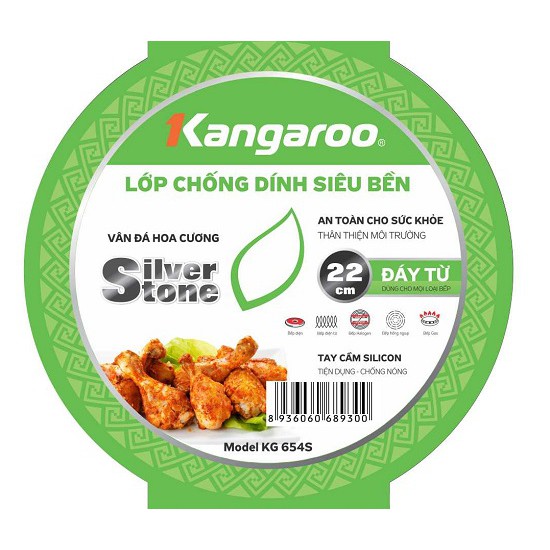Chảo Kangaroo KG654S 22Cm