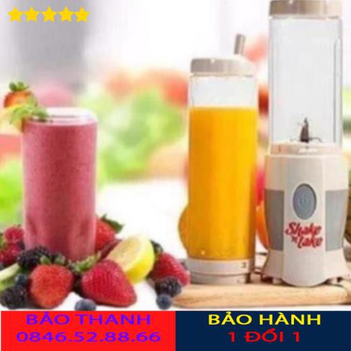 Máy xay sinh tố 2 cối shake and take siêu tiện lợi