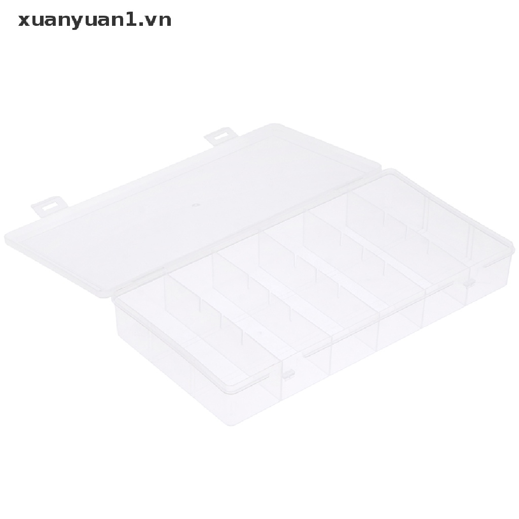 Hộp Nhựa 6 Ngăn Đựng Đồ Dùng Tiện Lợi