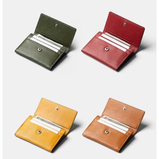 Ví card holder lucy leonardo, chất liệu da mill nhập khẩu