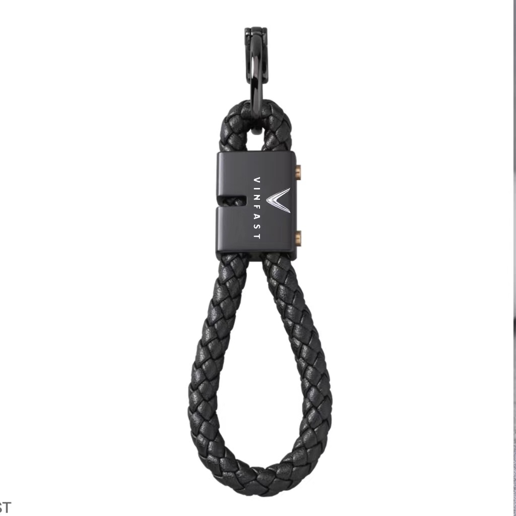 Móc Chìa Khóa Dây Bện Chống Thất Lạc Cho VinFast VF8 VF9 VF e34 VF5 VF7 LUX2.0 LUX a2.0 VF33