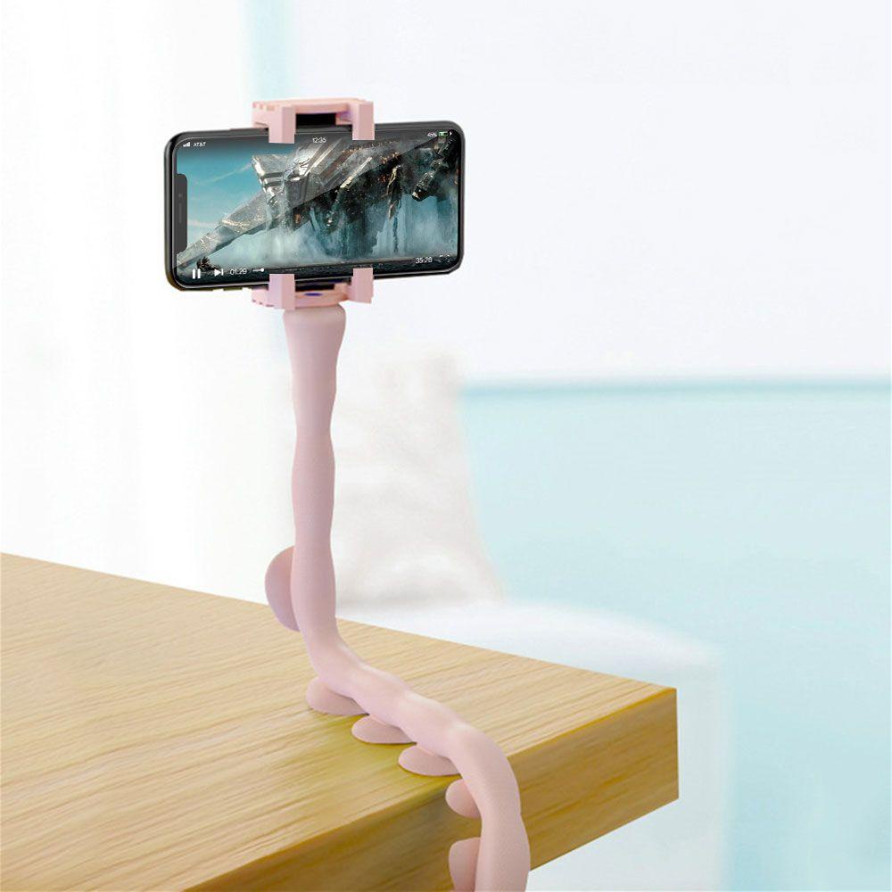 Giá Đỡ Điện Thoại / Máy Tính Bảng Có Giác Hút Linh Hoạt Tiện Dụng