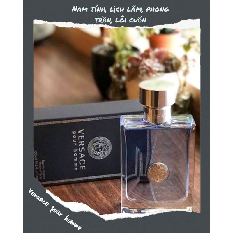 🌸 Ống thử nước hoa Versace Pour Homme 🍁
