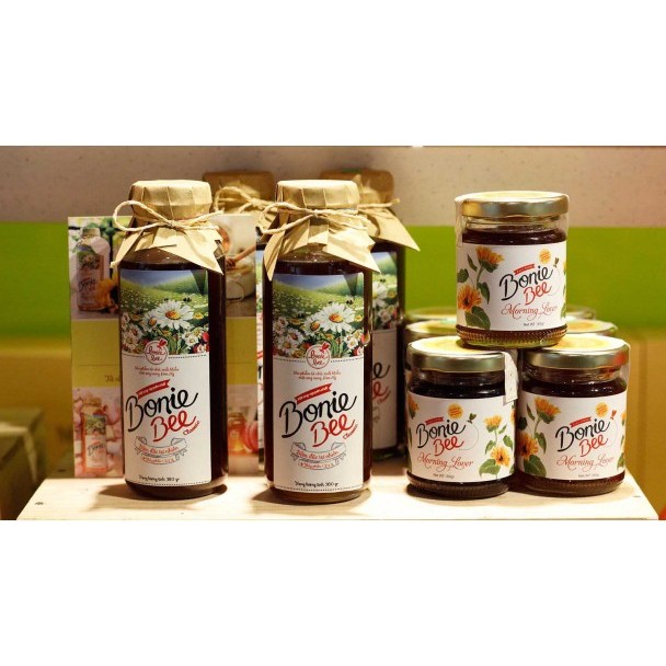 [Mã BMBAU50 giảm 7% đơn 99K] Mật ong hoa cà phê nguyên chất Boniee Bee Classic (380g)
