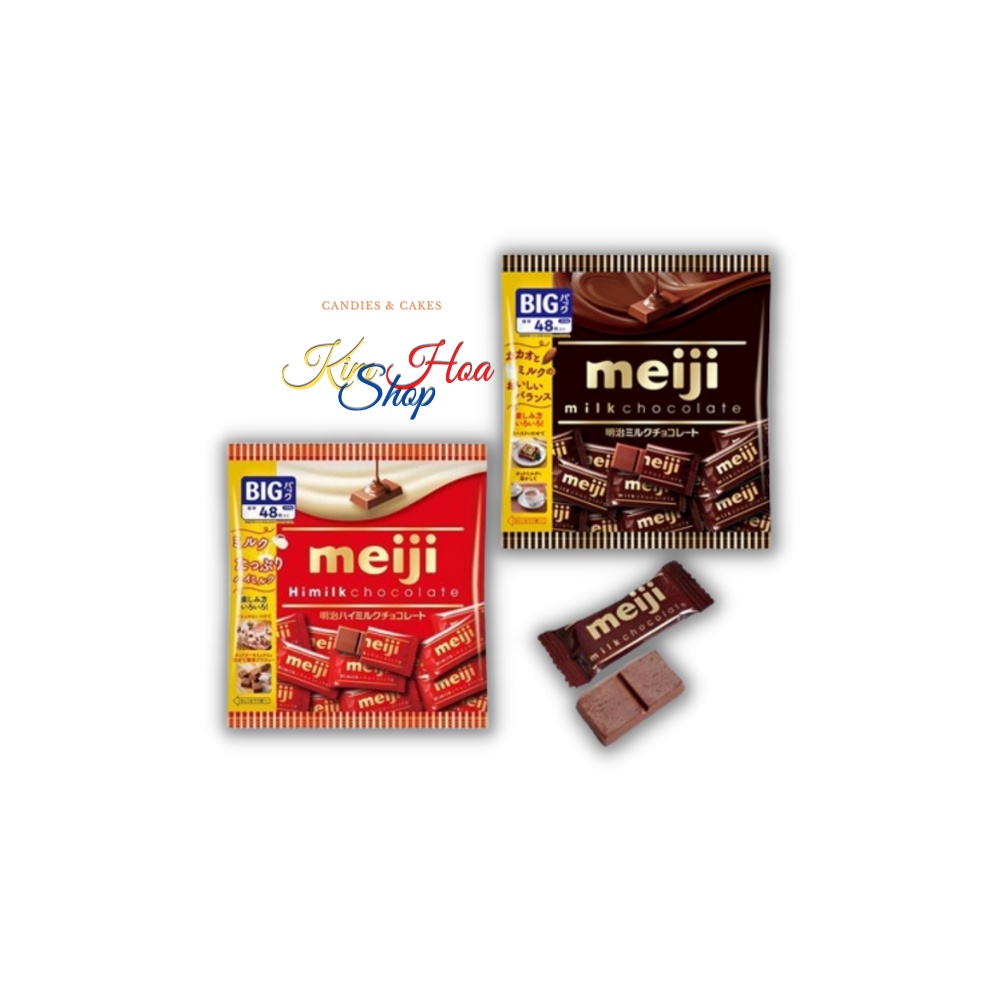 Tổng hợp Sô-Cô-La MEIJI CHOCOLATE Nhật Bản - Milk chocolate & Himilk chocolate & Black chocolate - MADE IN JÂPN