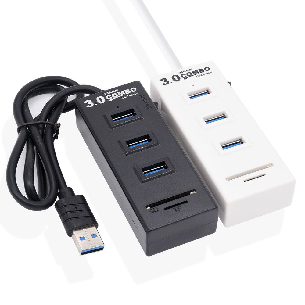 Hub đọc thẻ nhớ USB 2.0 3/6 cổng USB 3.0/2.0 2.0