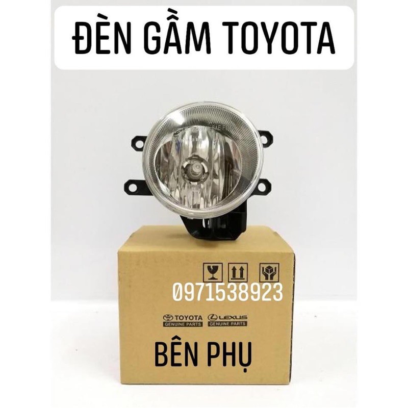 đèn gầm toyota camry, innova, vios, yaris, corolla altis, fortuner xịn chính hãng toyota 81210-0d110 81220-0d110