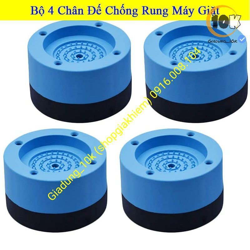 [Rẻ vô địch] Set 4 chiếc kê chân máy giặt chống rung (k7)