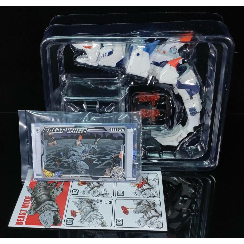 Mô hình 52Toys Beastbox BB-17GW GREAT WHITE