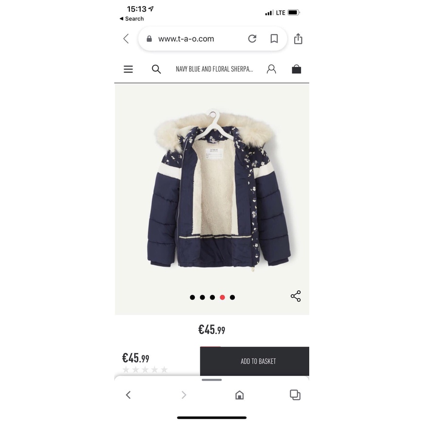 Áo phao TAPE À LOEIL