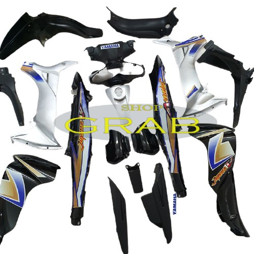 Bộ dàn áo xe Jupiter V - phanh CƠ, nhựa ABS nguyên sinh cao cấp Màu Đen - G556