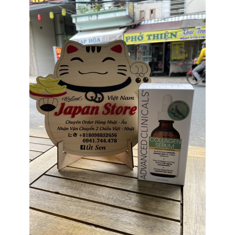 Xoá nếp nhăn Advanced Clinicals Collagen Serum 52ml