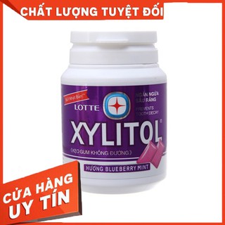 Kẹo cao su Xylitol (kẹo gum không đường) lọ 58g