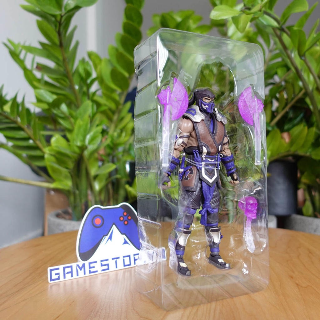Mô hình Mortal Kombat SubZero 18cm Winter Purple McFarlane Mô hình có khớp Nhựa PVC CHÍNH HÃNG MỸ MKMF05