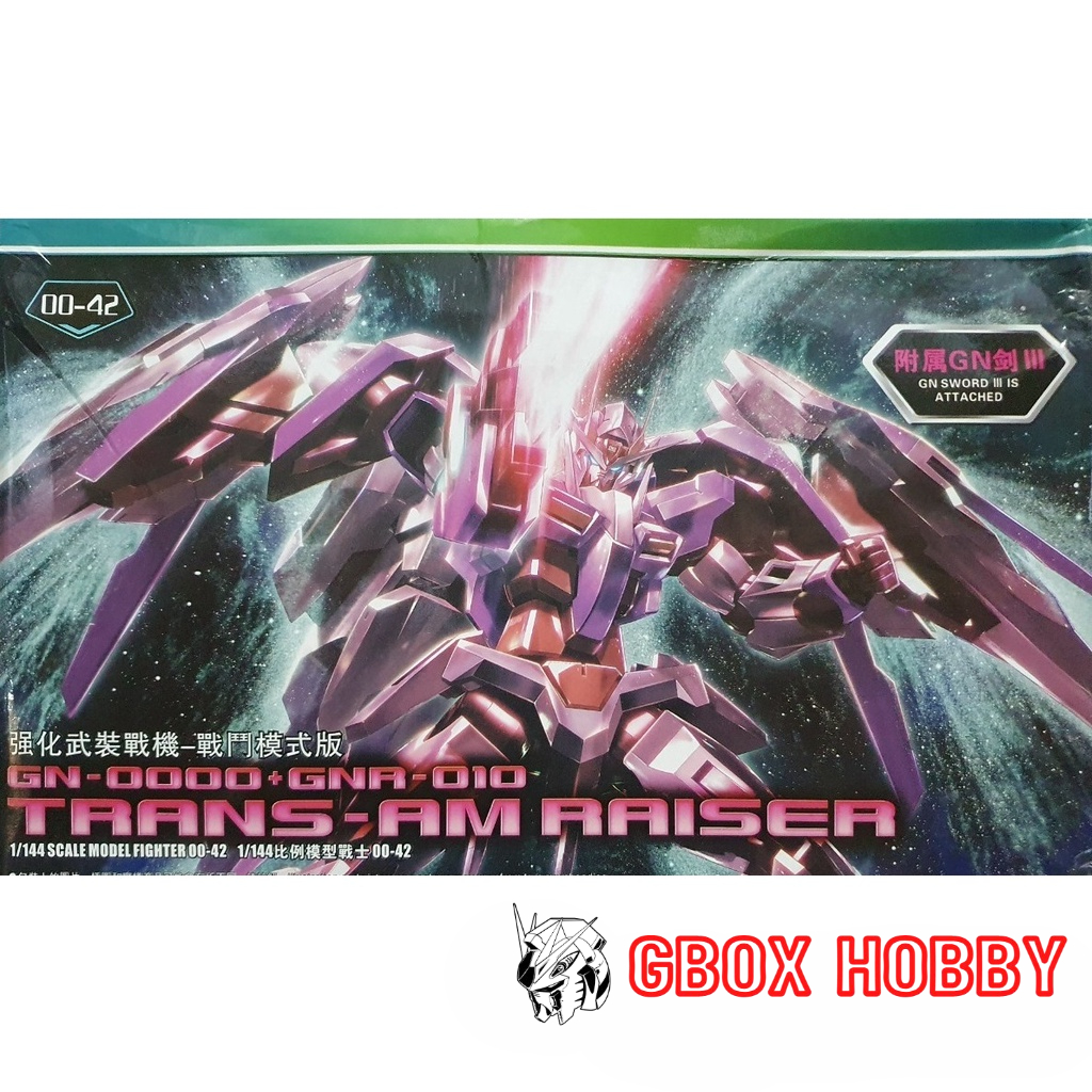 Gundam HG Trans-am Raiser 00 42 1/144 Mô hình nhựa đồ chơi lắp ráp