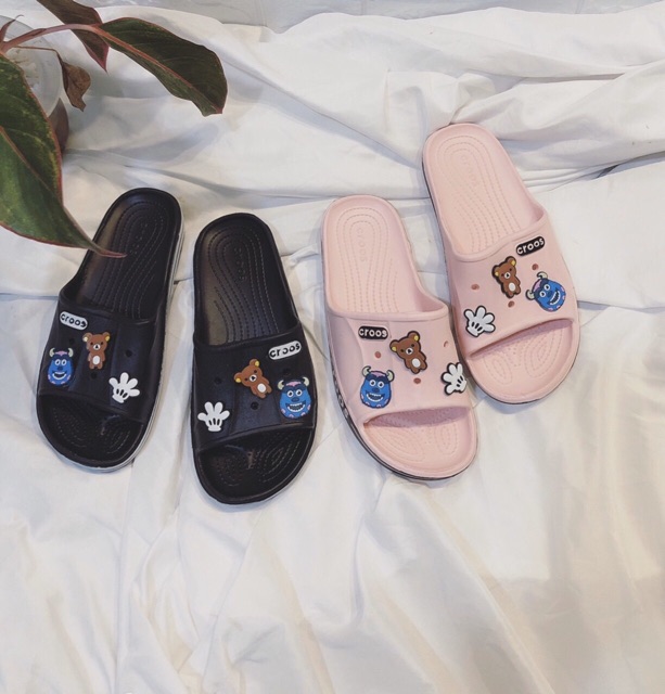 ] Tặng kèm 6 sticker dép nữ siêu nhẹ cute hot hit ( đi mưa được)