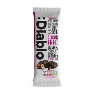 Socola đen không đường và hạt hazelnut Daiblo