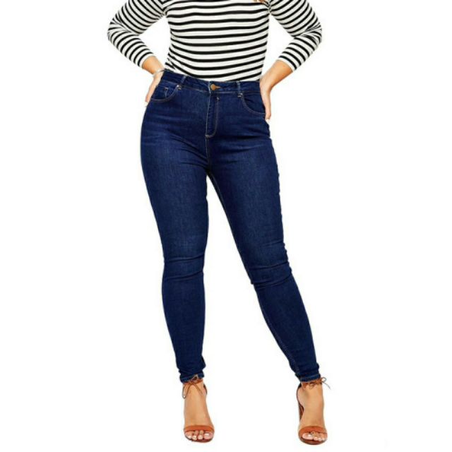 (SIZE ĐẠI:58_80ky)Quần dài jean big size nữ