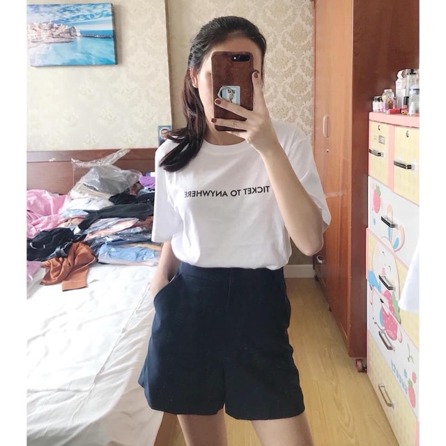 Áo thun ticckey to anywhere | BigBuy360 - bigbuy360.vn