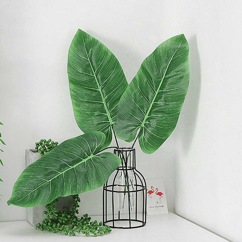 Lá Cây Giả Trang Trí Nội Thất Theo Phong Cách Bắc Âu