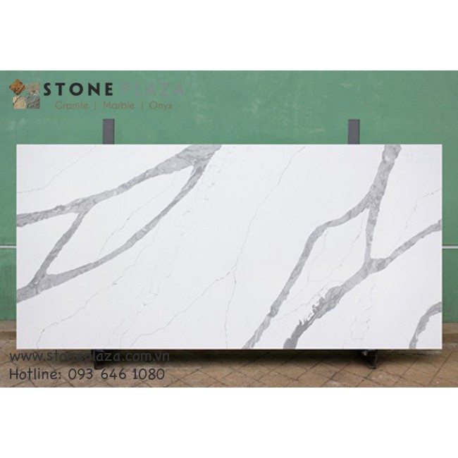 ĐÁ NHÂN TẠO THẠCH ANH TRẮNG SỨ VÂN CÂY (TUSCANY ARTIFICIAL MARBLE)