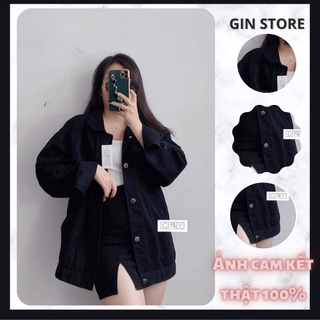 Áo Khoác Kaki Jean Basic | Nhiều Màu | Nhiều Size | Basic | Thời Trang | GinStore