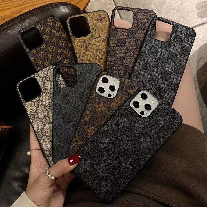 Ốp Điện Thoại Da PU Thời Trang Cho iPhone Case 14 13promax 12pro 11 XSMAX