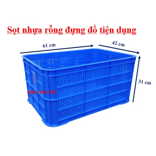 (VZ) Sọt đựng đồ, giỏ nhựa dành cho Shiper tiện dụng,