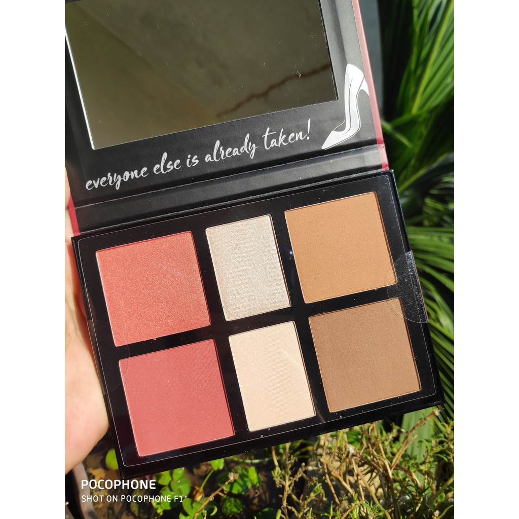 Bảng phấn má,bắt sáng, tạo khối Catrice Aloha Sunsets Everyday Color Face And Cheek Palette