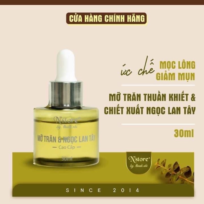 Mỡ Trăn Ngọc Lan Tây N'store triệt lông mặt, nách, bikini, tay chân,...dưỡng da, chấm mụn 30ml | BigBuy360 - bigbuy360.vn